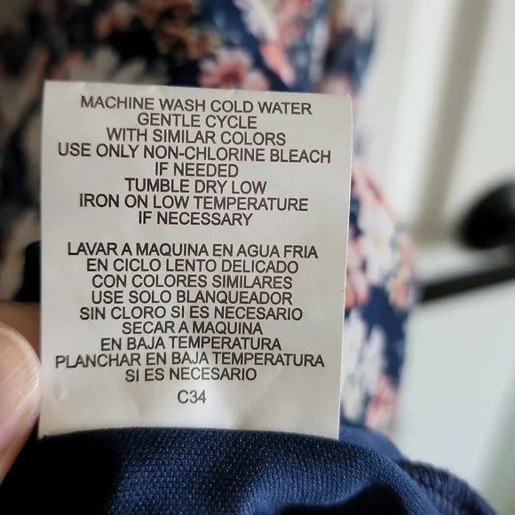 Lily Rose  Hi -lo cold shoulder  dress Sz 1x - Picture 8 of 12